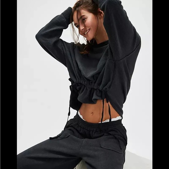 Free People Sweaters - NWOT Free People Chill Beat Lounge Pullover Fleece